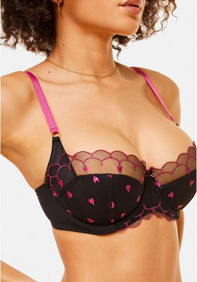 Бюстгальтер BETTIE CONTOUR BALCONETTE BRA JET BLACK