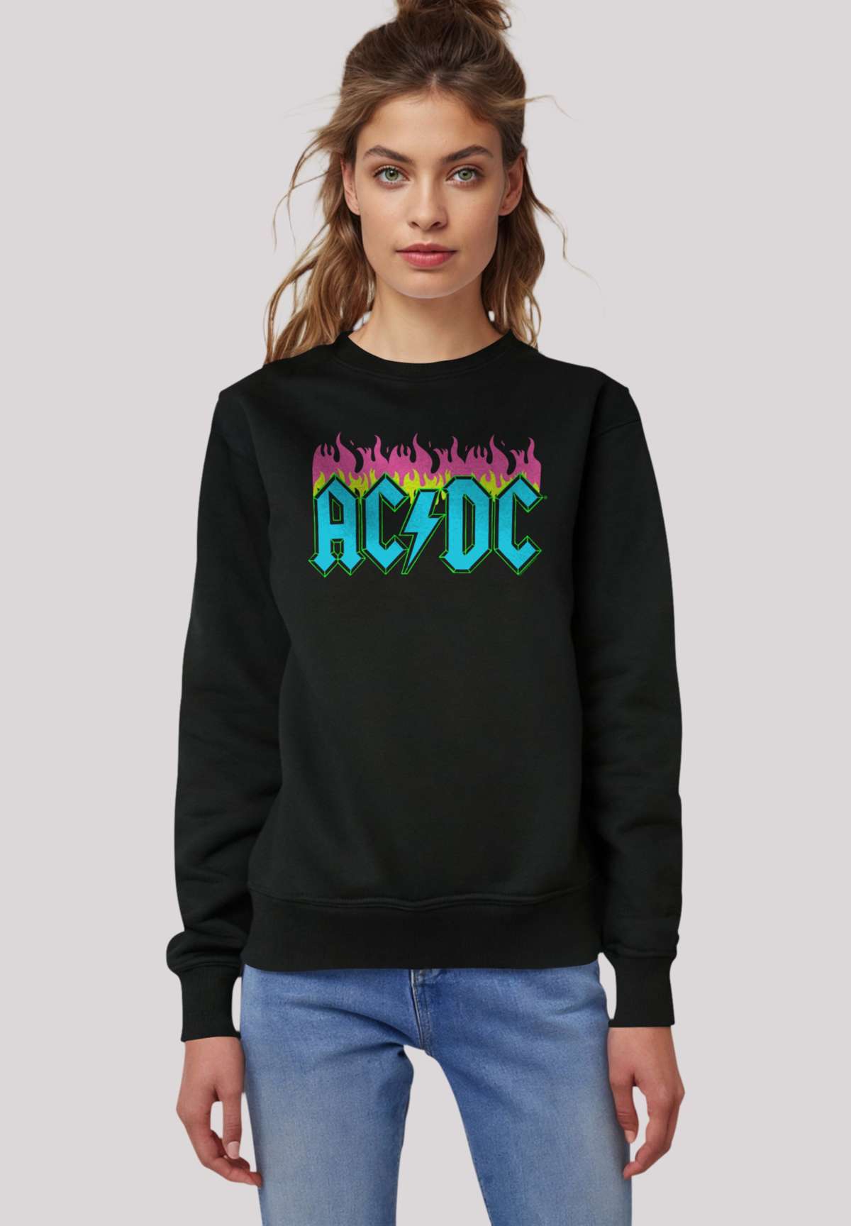 Кофта ACDC NEON FLAMES