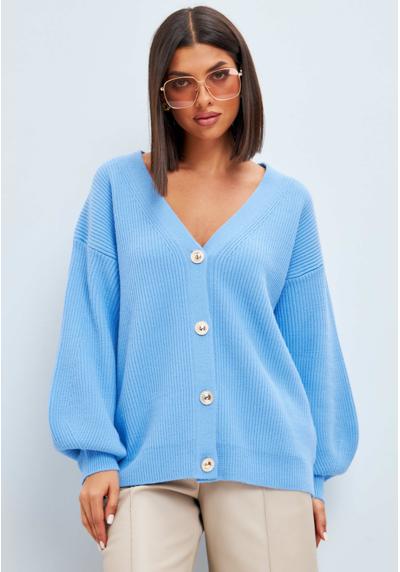 Трикотажный жакет OVERSIZED V-NECK