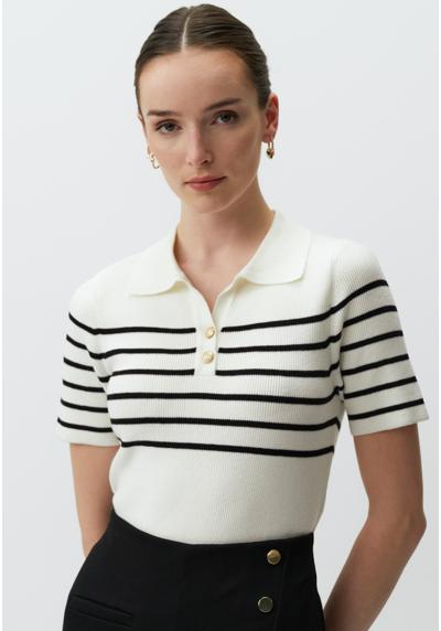 Кофта-поло SHORT SLEEVE STRIPED