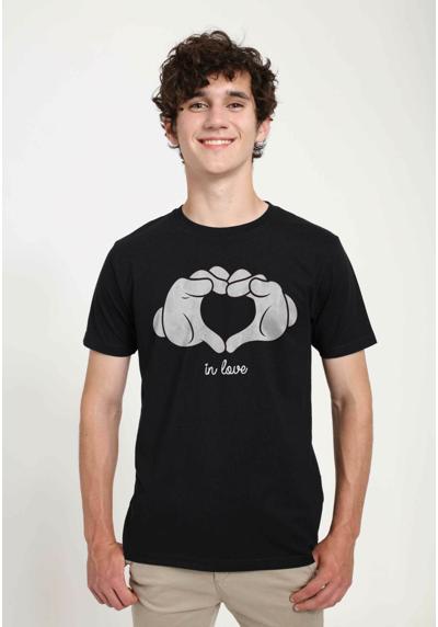 Футболка MICKEY CLASSIC GLOVE HEART UNISEX MICKEY CLASSIC GLOVE HEART UNISEX