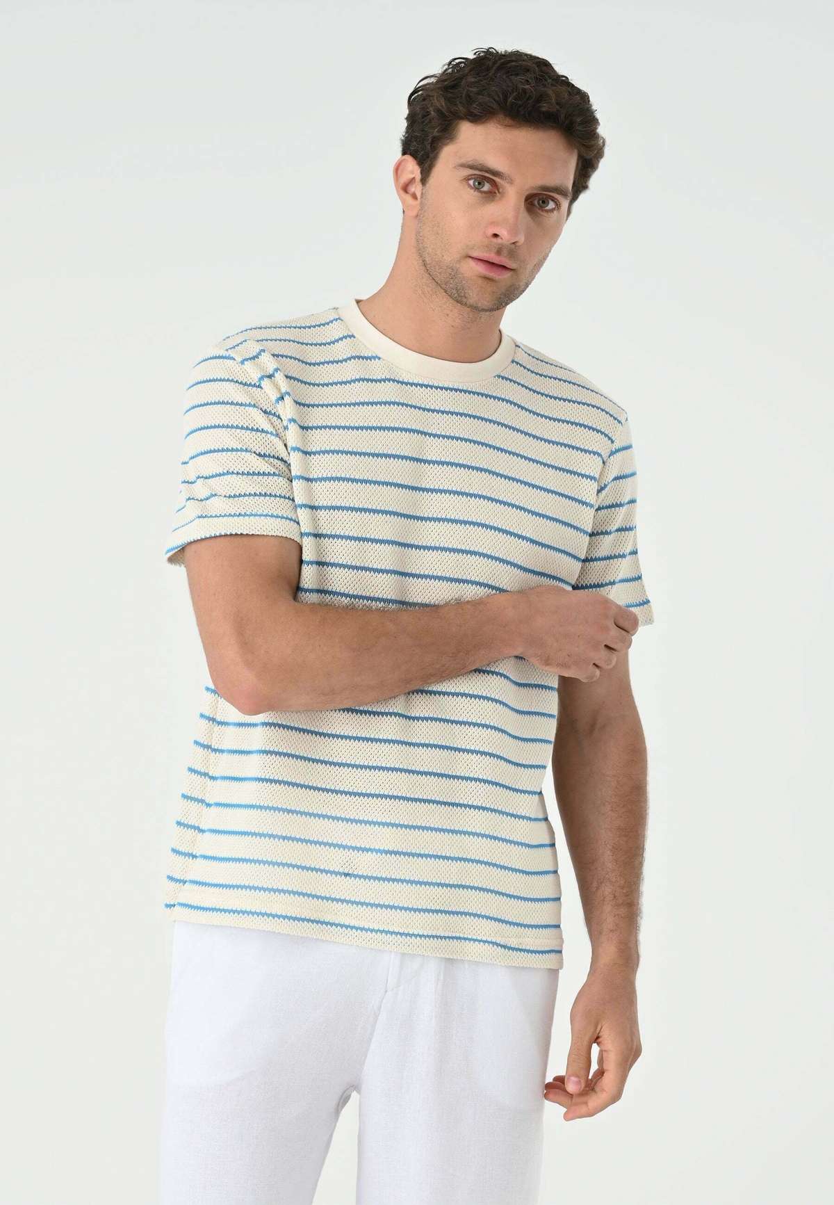 Футболка CREW NECK STRIPED