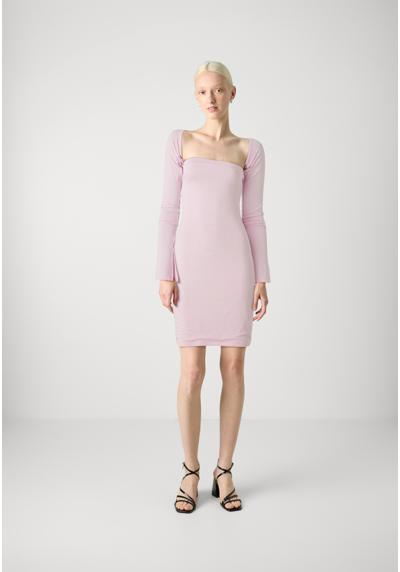 Трикотажное платье SQUARE NECK MINI DRESS