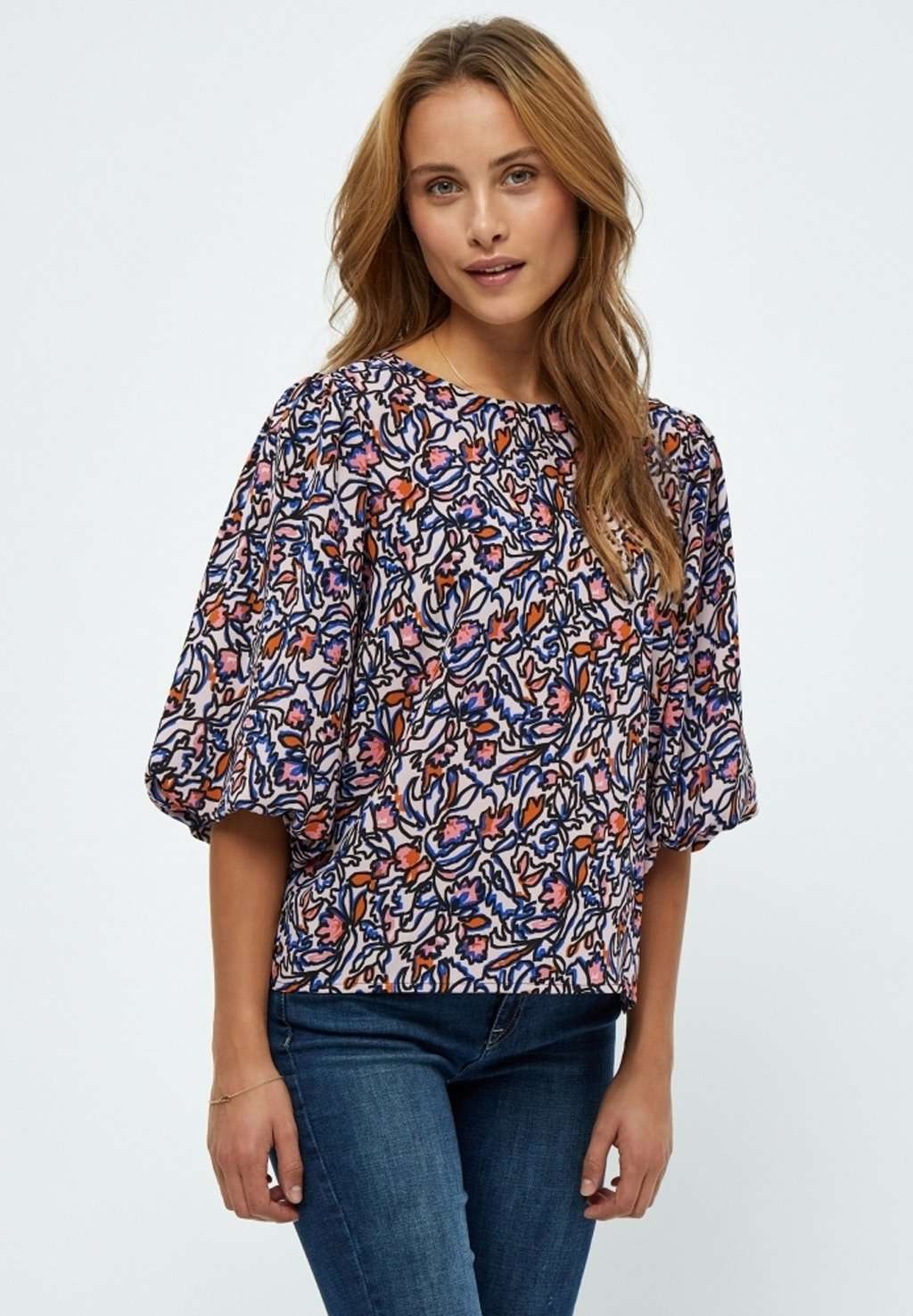 Блузка MISELIA 3/4 SLEEVE BLOUSE 2