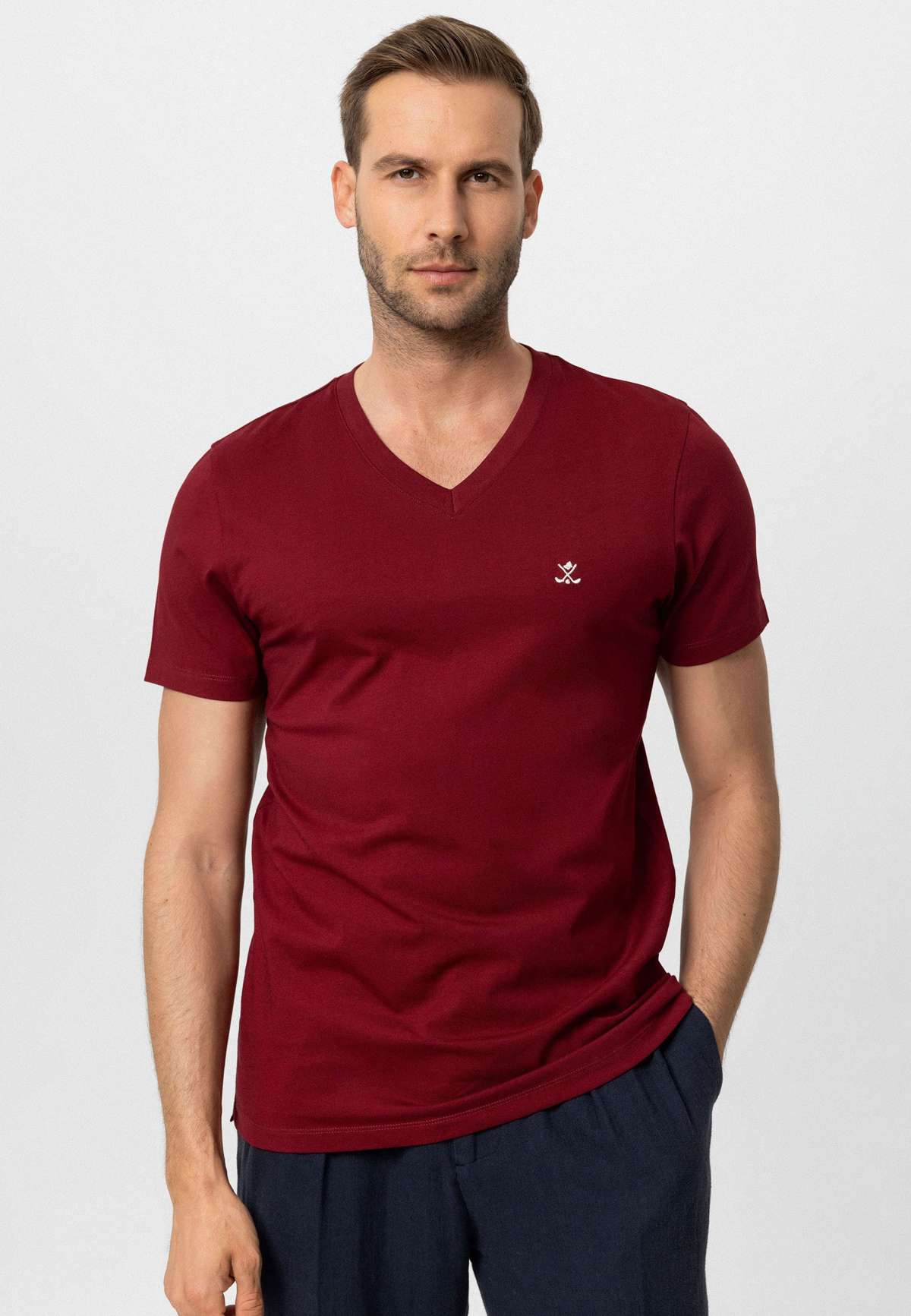 Футболка BENARD V NECK SHORT SLEEVE REGULAR FIT