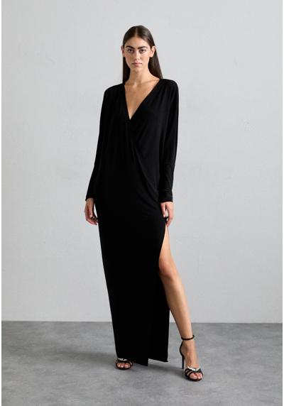 Платье DOLMAN WRAP GOWN SIDE SLIT