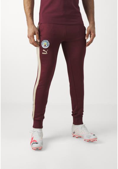 MANCHESTER CITY FTBLHERITAGE TRACK PANTS - Vereinsmannschaften