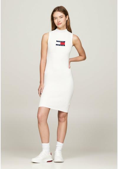 Трикотажное платье TOMMY JEANS LOGO SLEEVELESS MINI SWEATER DRESS