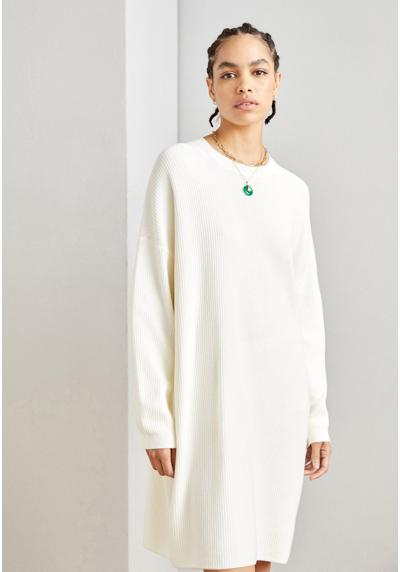 Трикотажное платье HEAVY DRESS LONGSLEEVE ROUND NECK