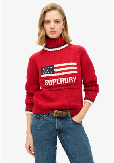 Пуловер AMERICANA ROLL NECK