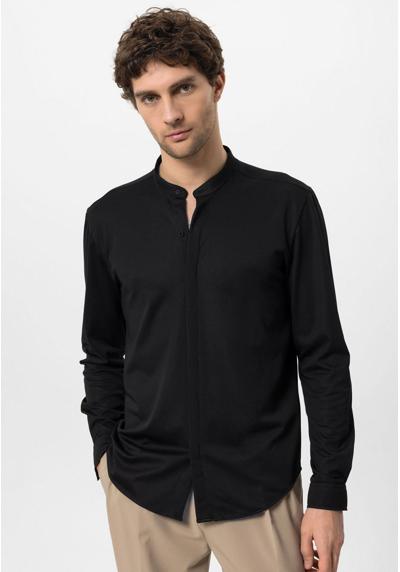 Рубашка GRANDAD COLLAR HIDDEN BUTTON LONG SLEEVE