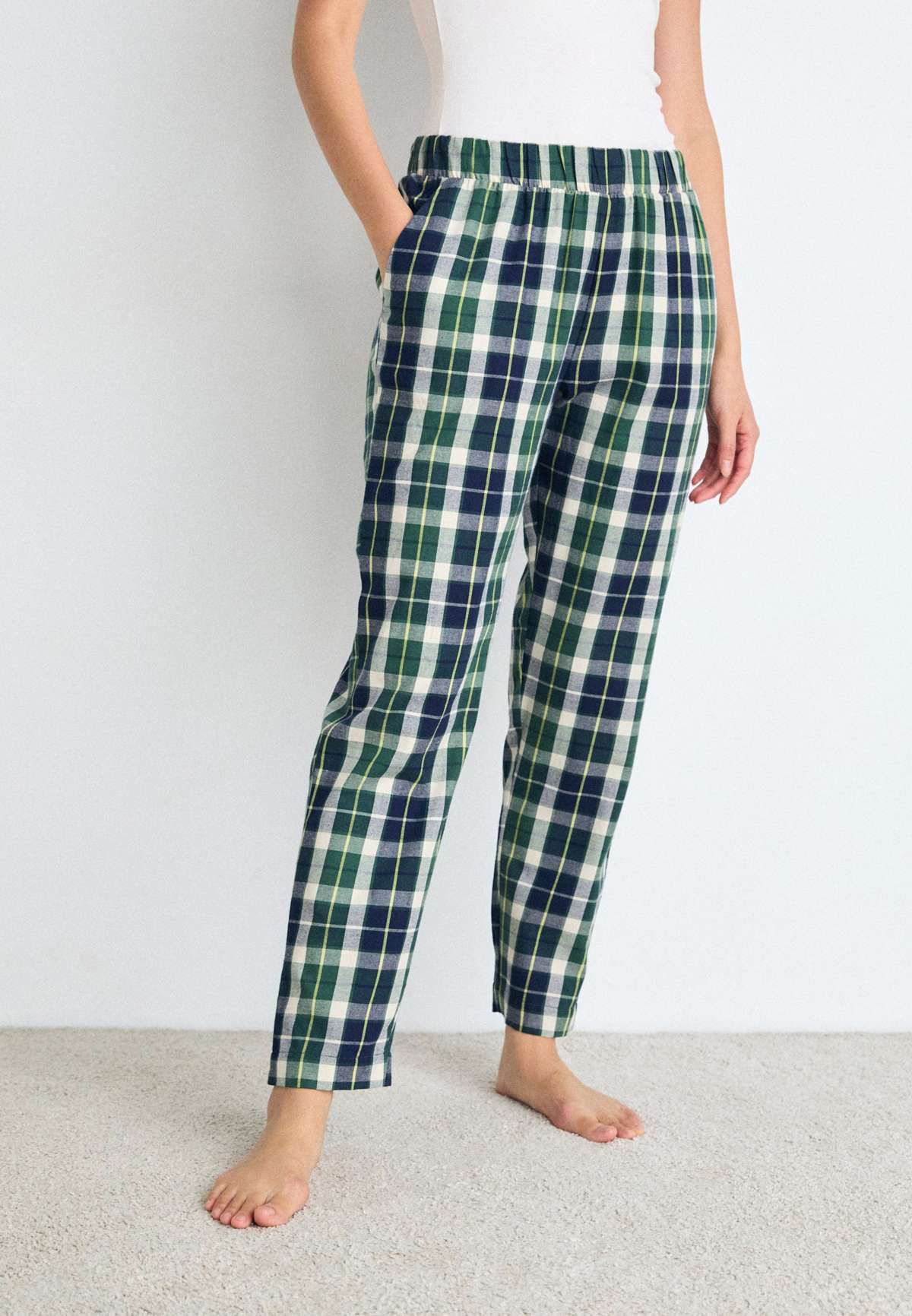 Брюки MIX & MATCH TAPERED TROUSER FLANNEL