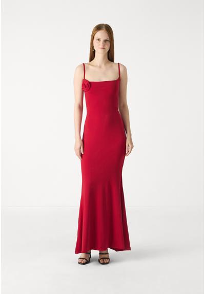 Трикотажное платье MARY ROSE TIE BACK MAXI