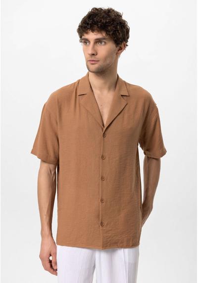 Рубашка LAPEL COLLAR SHORT SLEEVE