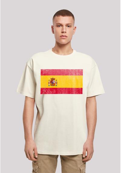 Футболка SPANIEN FLAGGE DISTRESSED