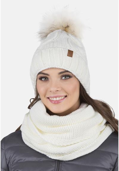 Шарф 7014 BEANIE AND LOOP SCARF SET