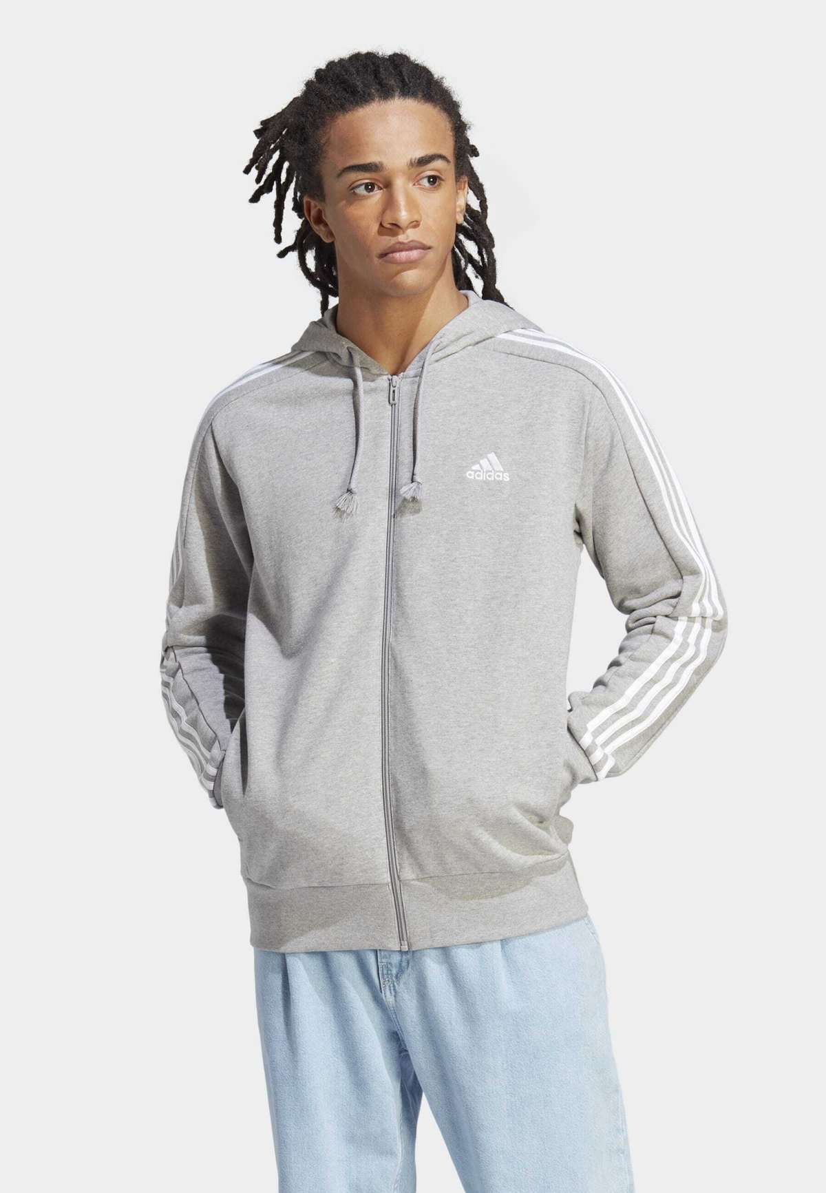 Жакет ESSENTIALS 3-STRIPES FULL-ZIP