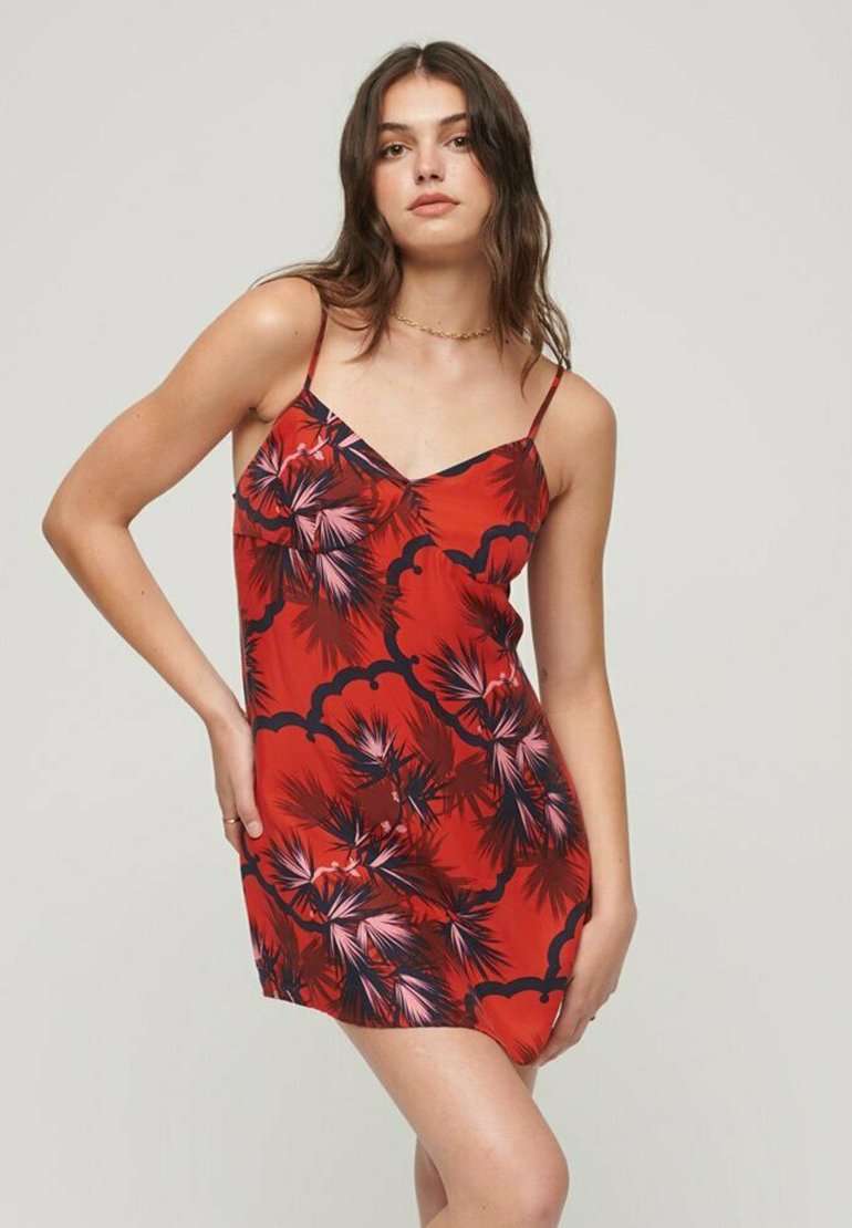 Платье PRINTED MINI SLIP