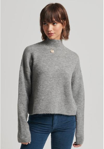 Пуловер VINTAGE ESSENTIAL MOCK NECK