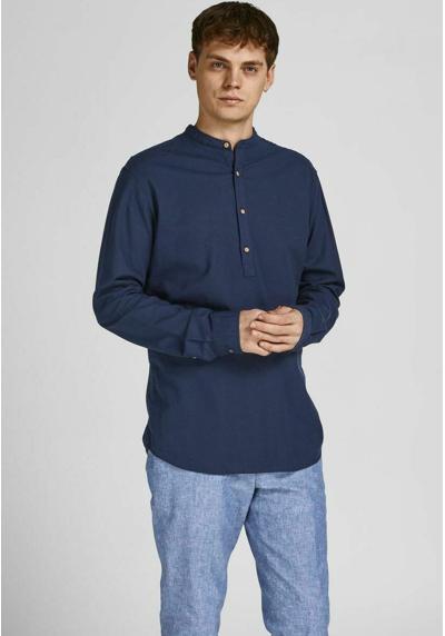 Рубашка JPRBLASUMMER HALF PLACKET L/S SN JPRBLASUMMER HALF PLACKET L/S SN