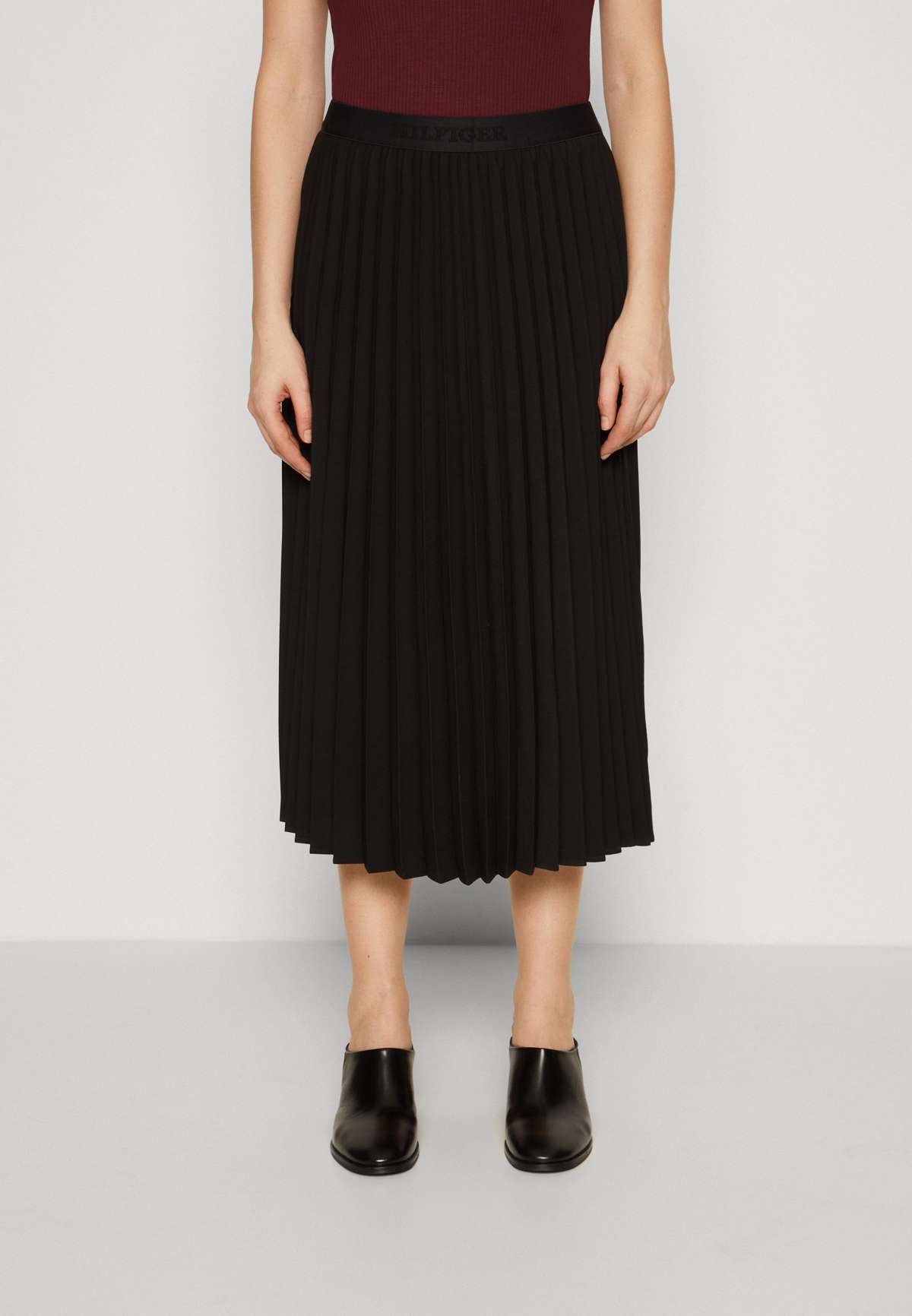 Юбка PLEATED MIDI SKIRT