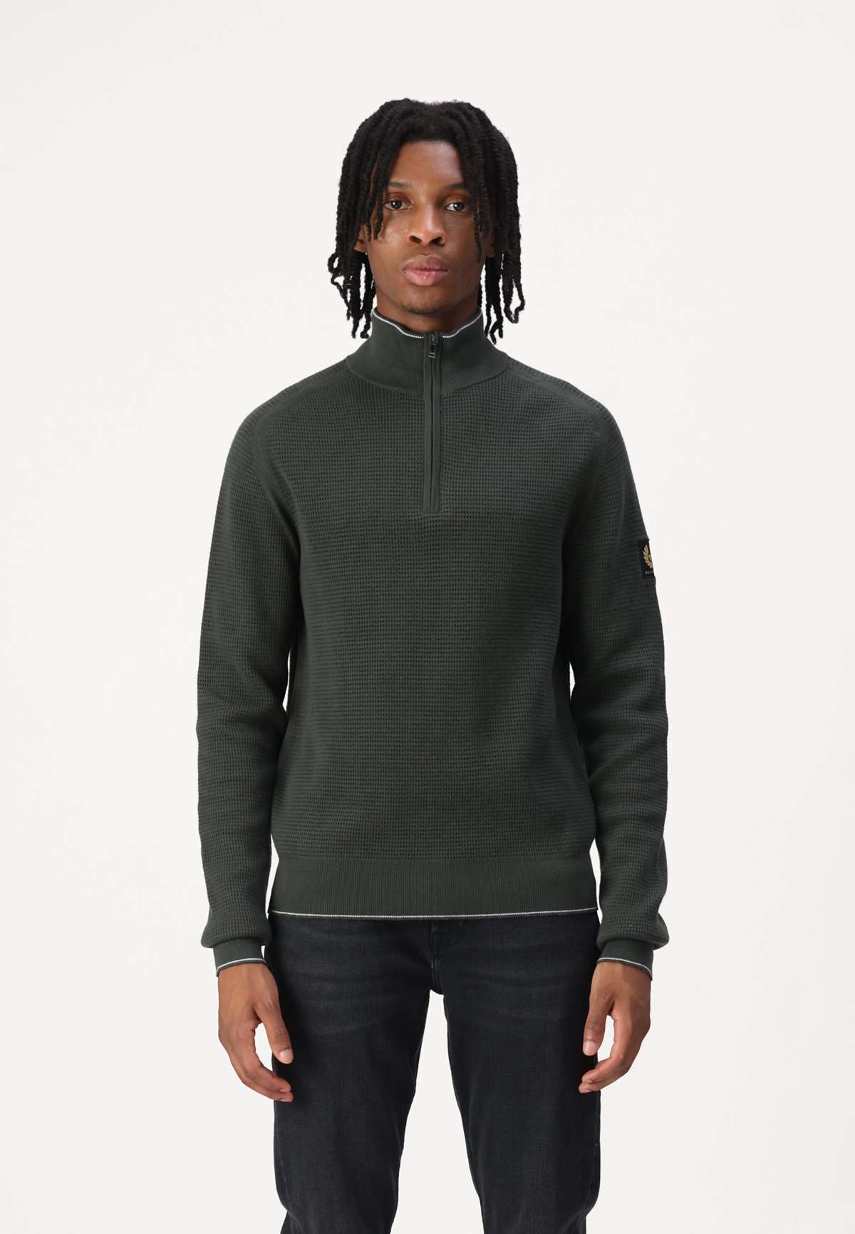 Пуловер COLE QUARTER ZIP JUMPER