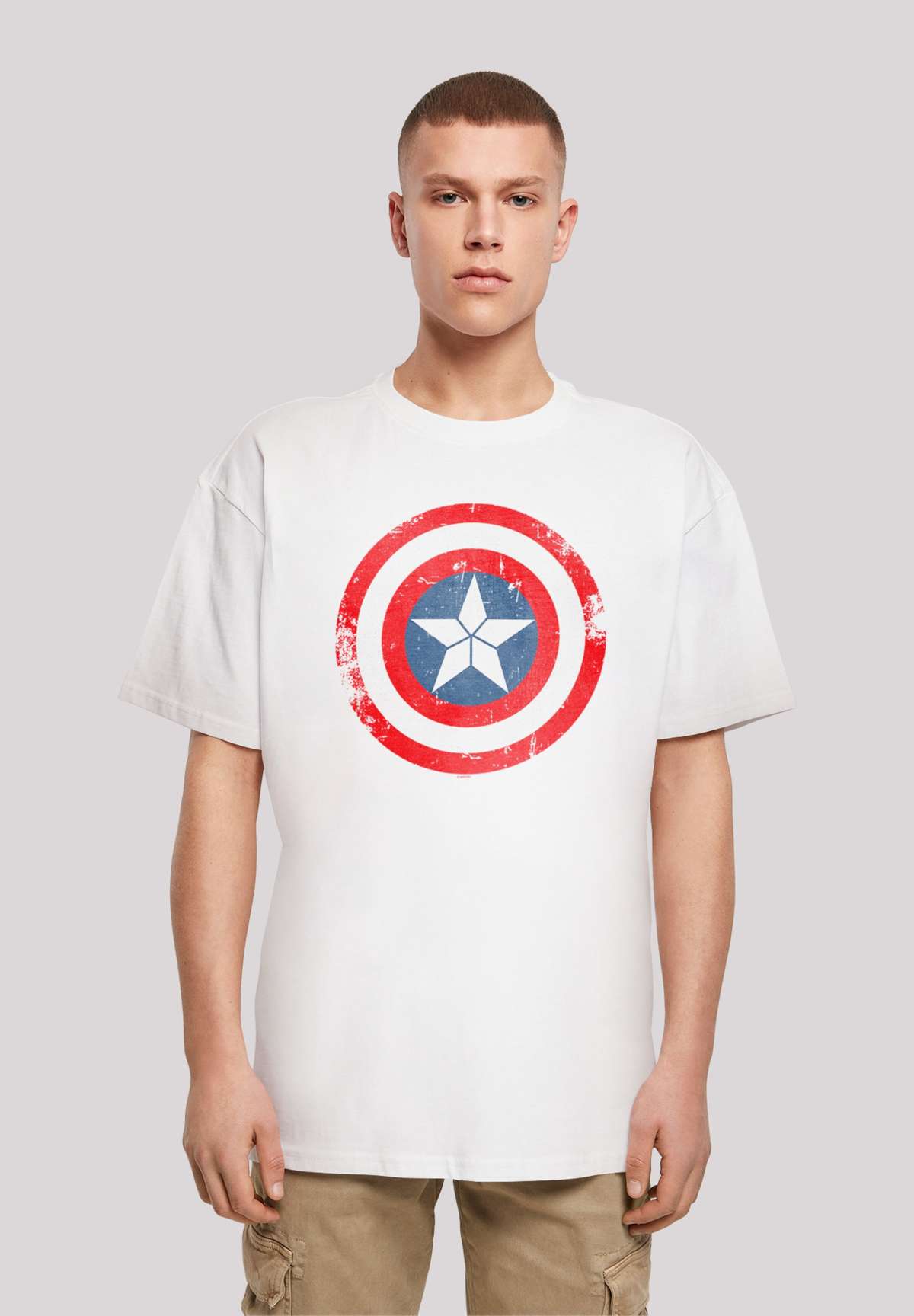 Футболка MARVEL CAPTAIN AMERICA CIVIL WAR DISTRESSED SHIELD