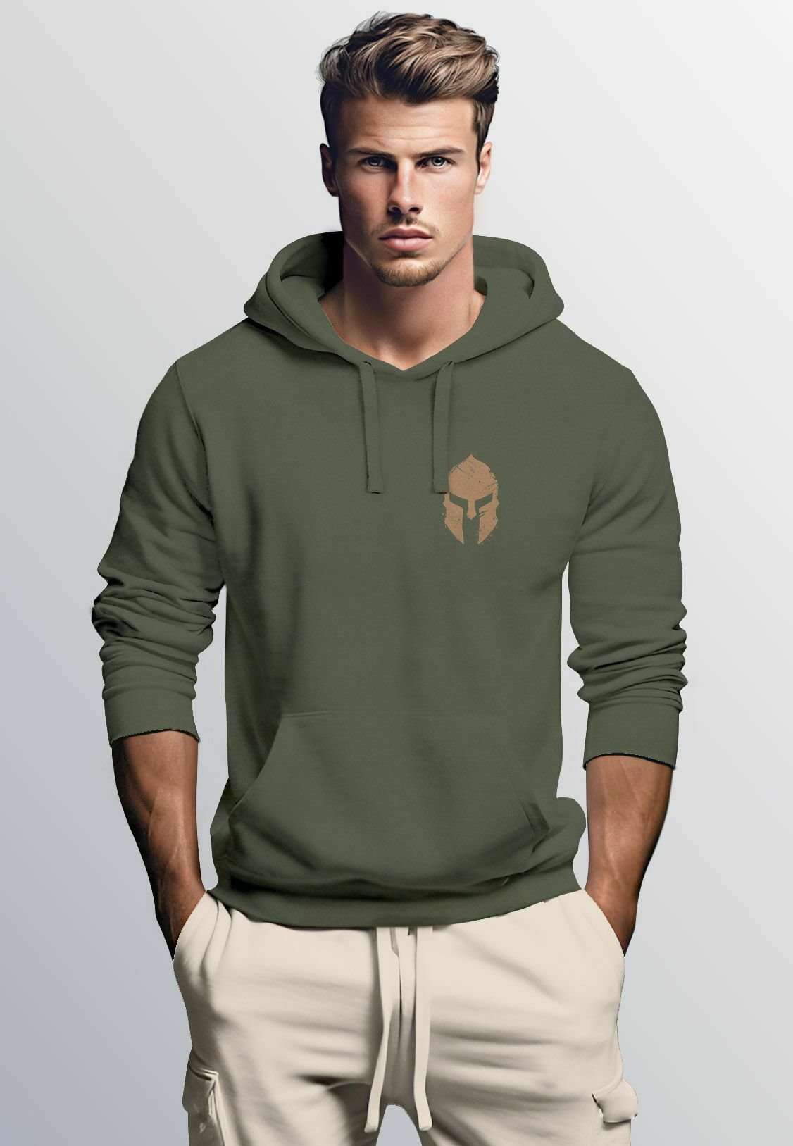 Пуловер LOGO SPARTA SPARTANER GLADIATOR KRIEGER WARRIOR FASHION STREETSTYLE