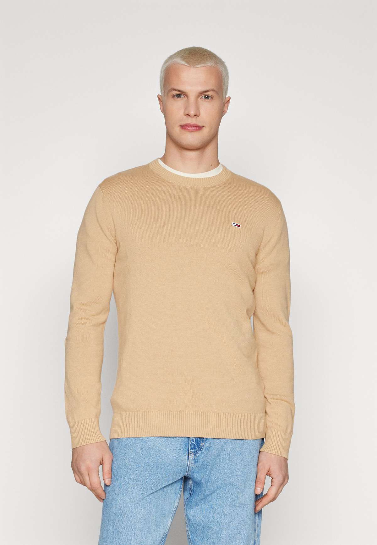 Пуловер SLIM ESSENTIAL LIGHT SWEATER