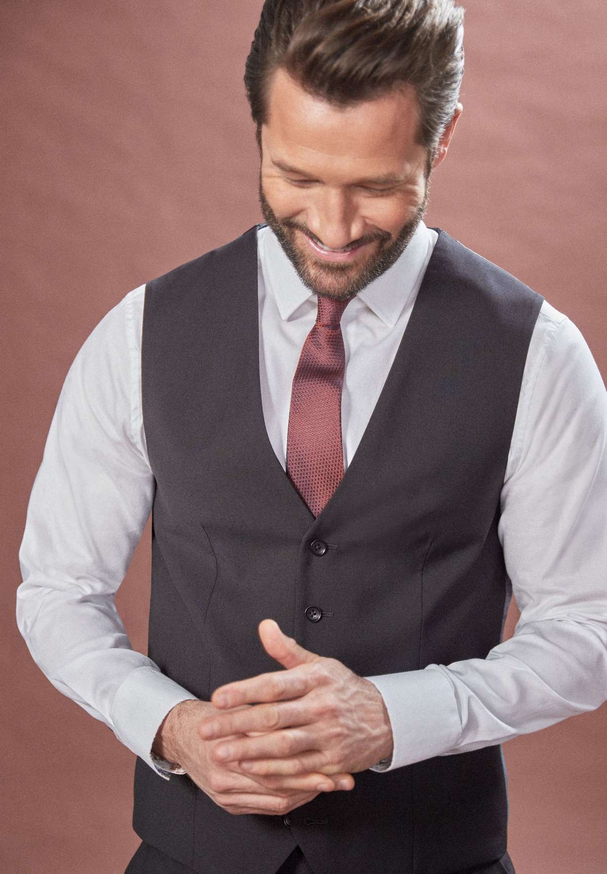 Жилетка SIGNATURE PLAIN SUIT: WAISTCOAT