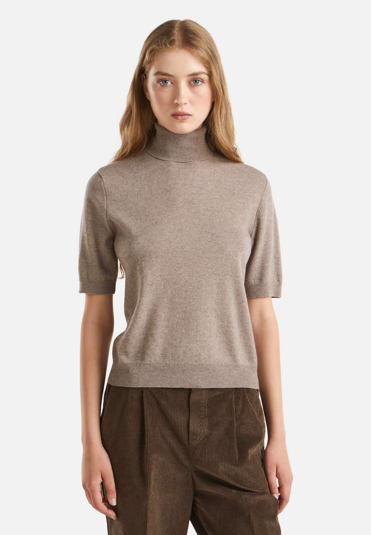 Футболка TURTLENECK REGULAR FIT ELBOW LENGTH SLEEVES 
