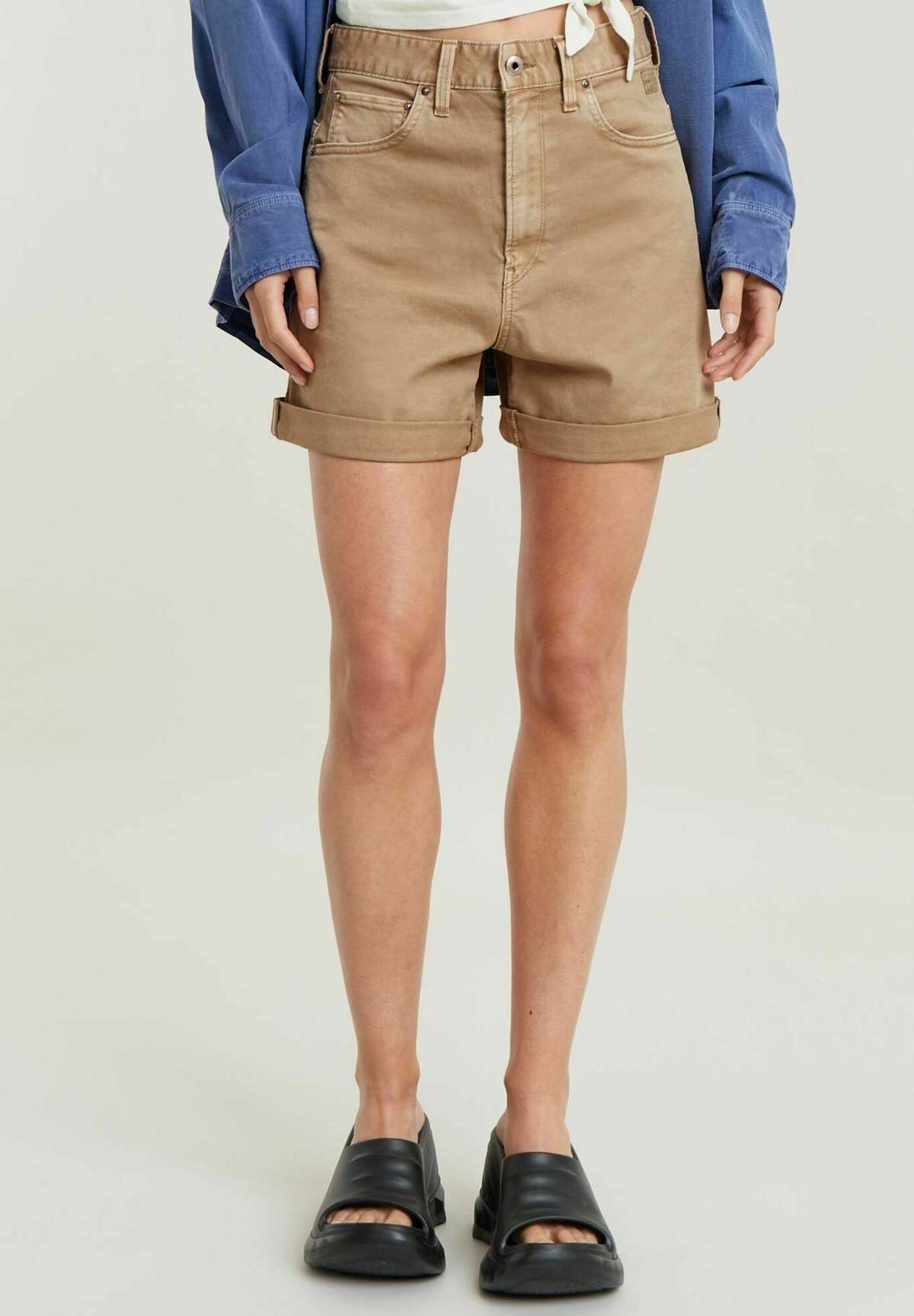 Джинсовые шорты LOOSE 5 POCKETS SHORTS