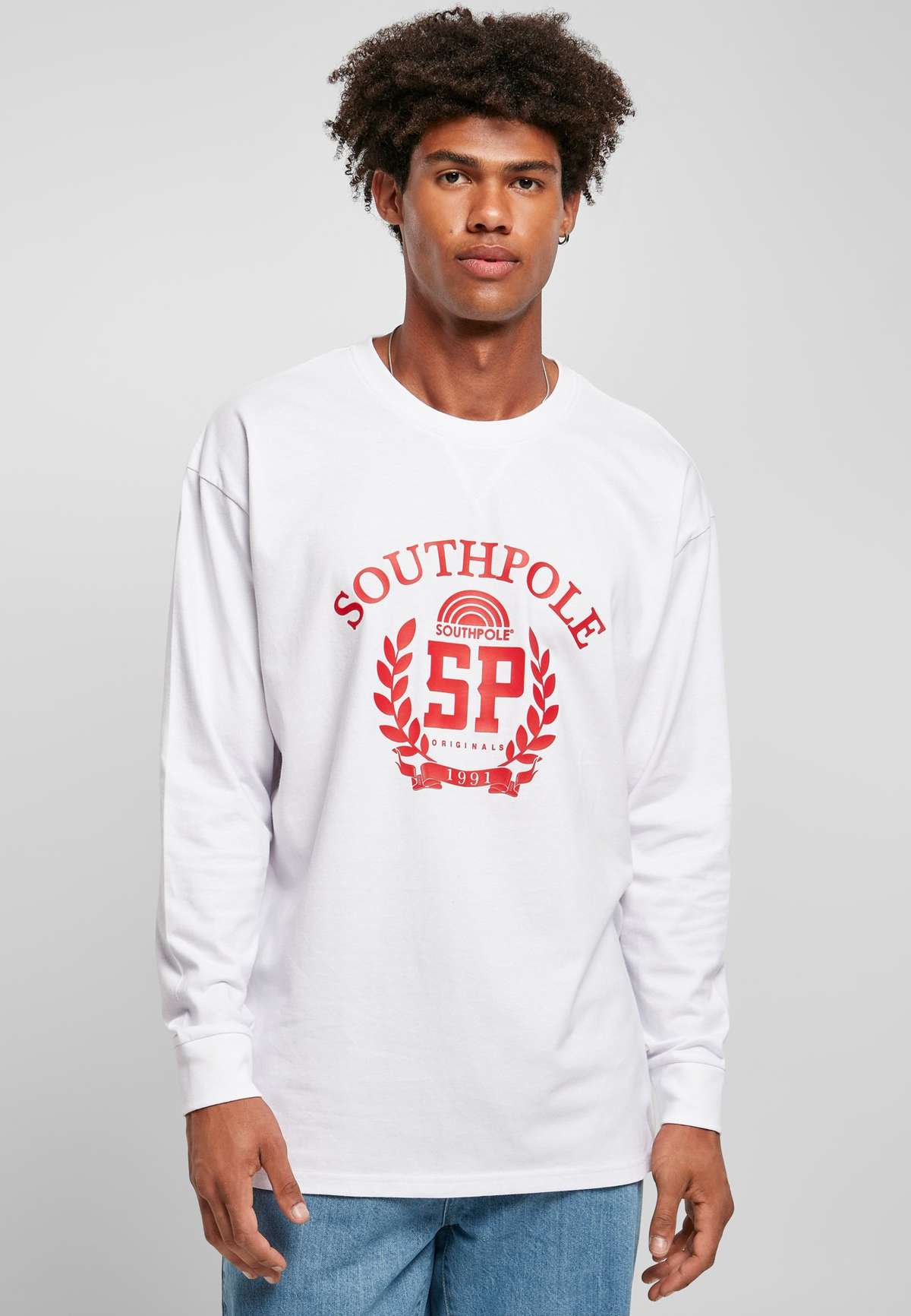 Кофта SOUTHPOLE HERREN SOUTHPOLE COLLEGE LONGSLEEVE