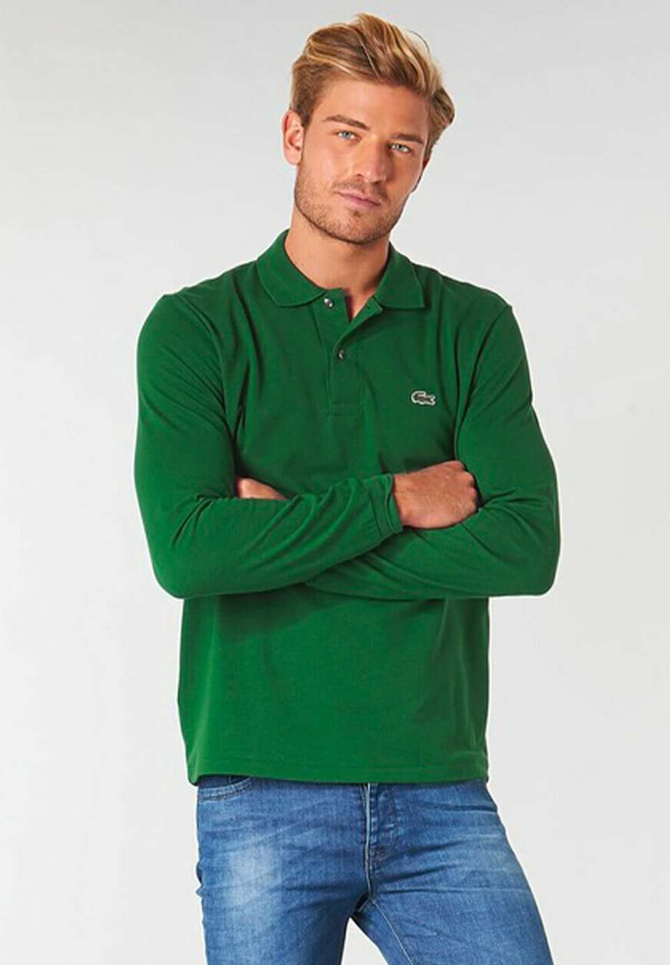 Кофта-поло POLO CLASSIQUE LACOSTE L.12.12 A MANCHES LONGUES