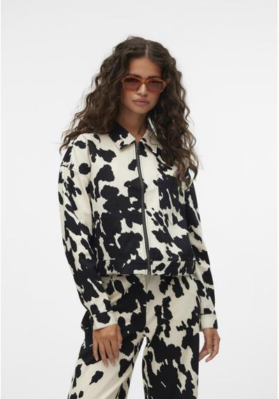 Куртка COW PRINT CORT CROPPED