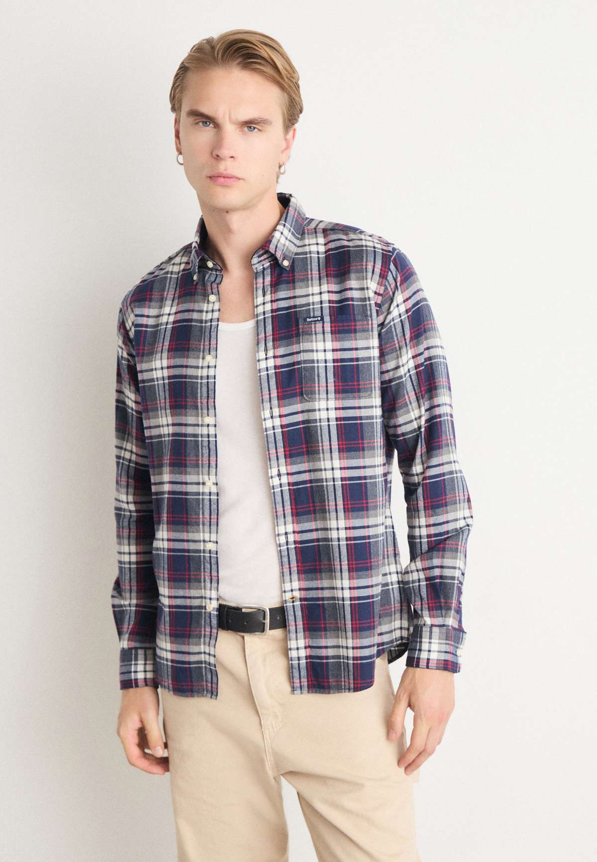 Рубашка CROSSFELL TAILORED CHECKED SHIRT