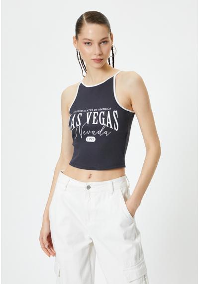 Топ HALTER NECK CROP