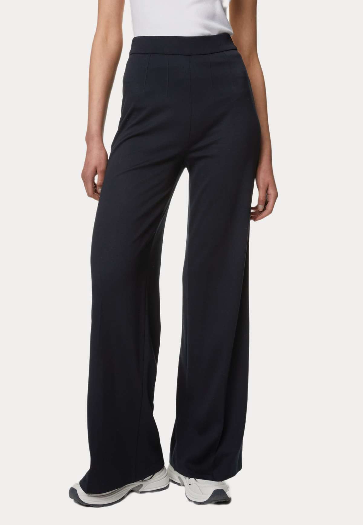 Брюки JERSEY WIDE LEG WITH STRETCH