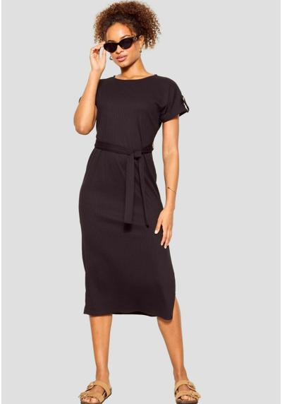 Трикотажное платье TURNBACK SLEEVE MIDI REGULAR FIT