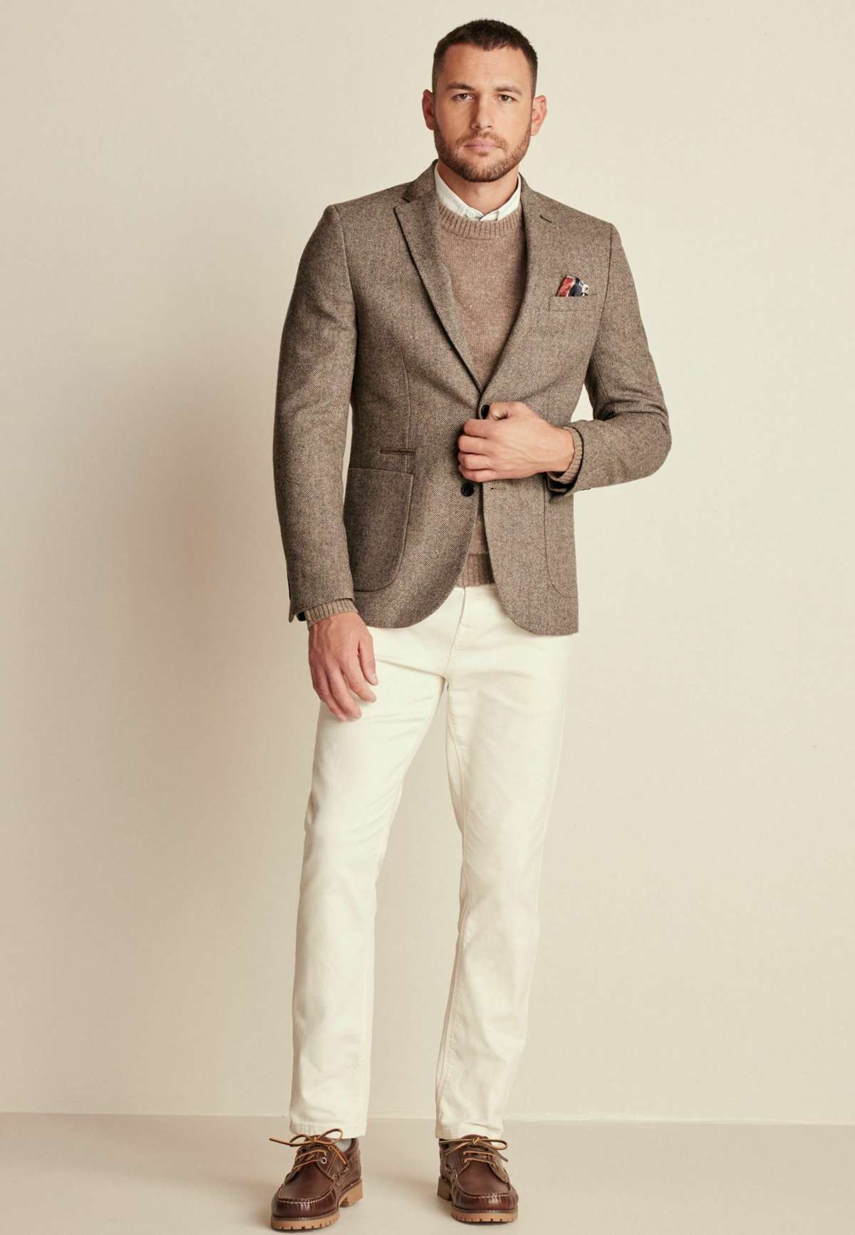 Пиджак SLIM FIT HERRINGBONE