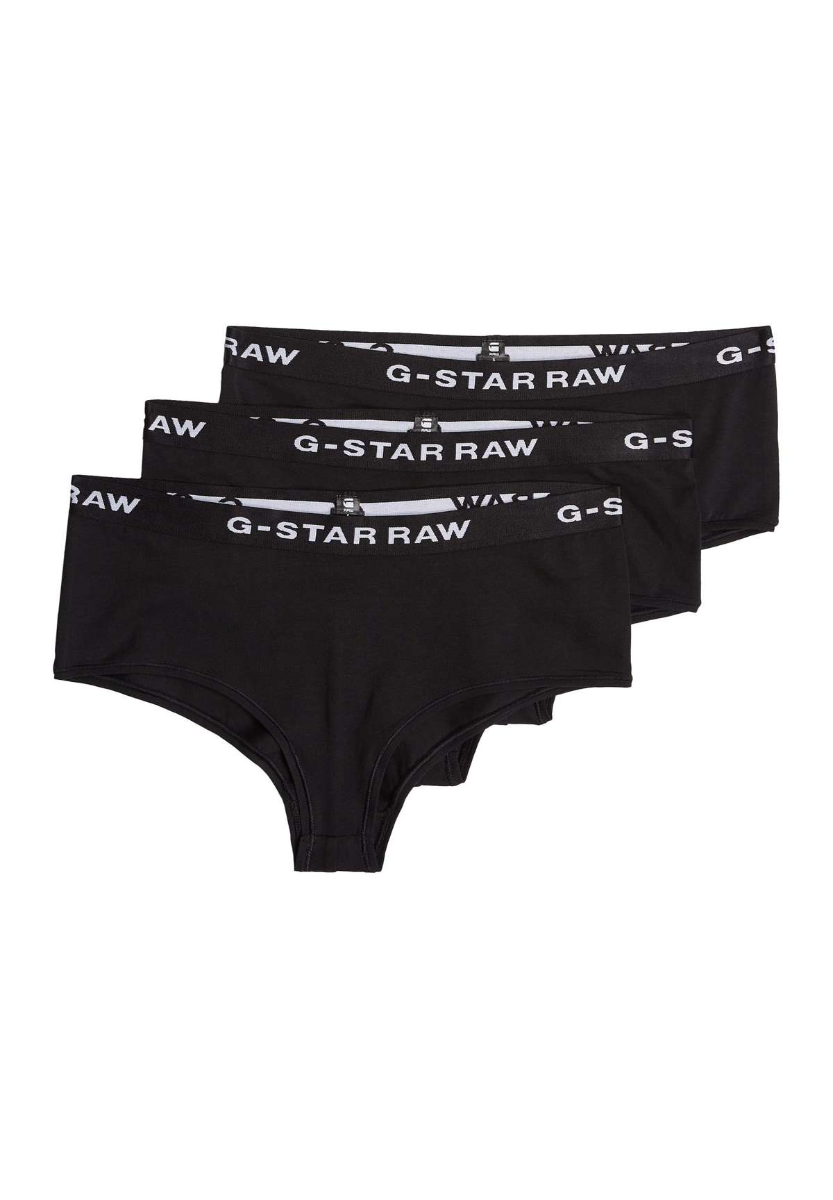 Трусы RAW HIPSTER 3ER PACK STRETCH LOGO EINFARBIG