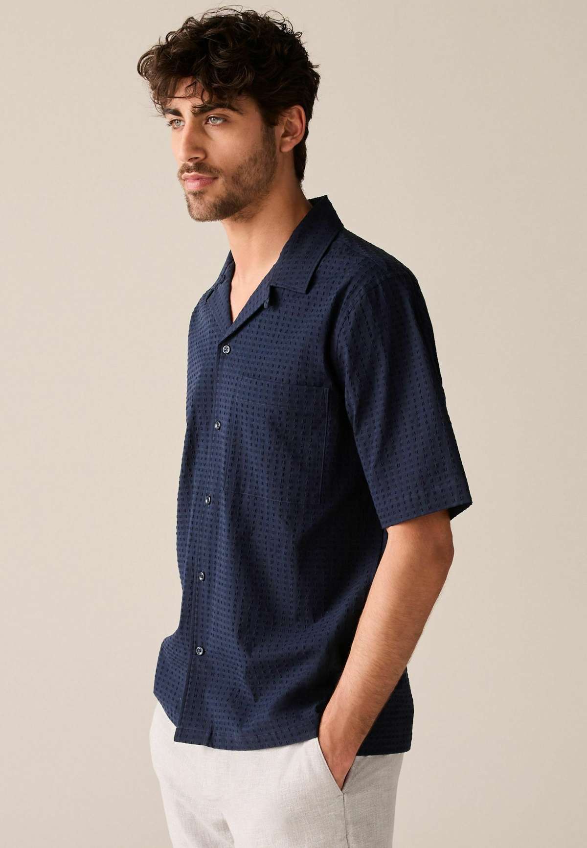 Рубашка SHORT SLEEVE SHIRT- REGULAR FIT