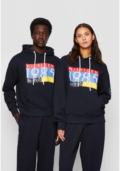 Кофта EXCLUSIVE UNISEX HILFIGER TEAM GRAPHIC HOODIE