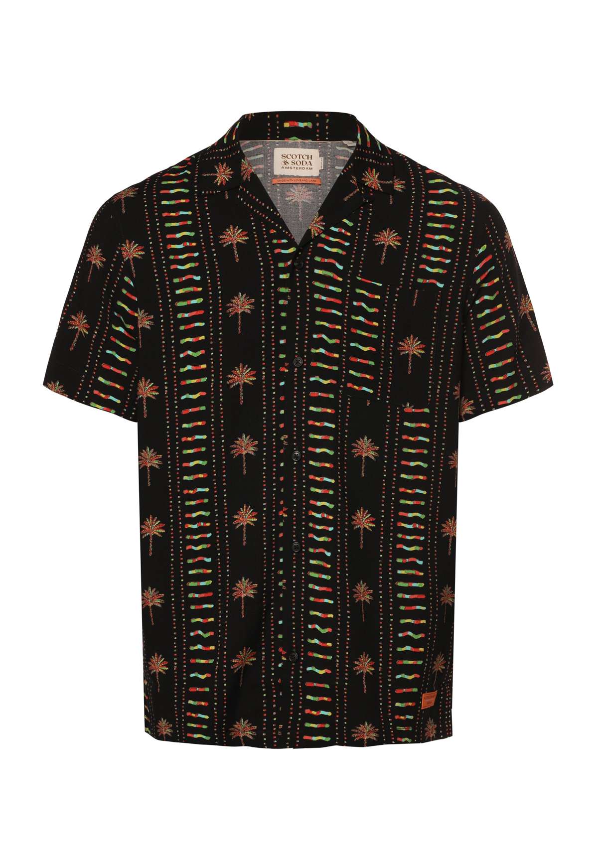 Рубашка ALLOVER PRINTED SHORT SLEEVE SHIRT