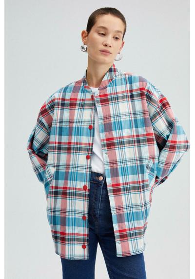 Куртка PLAID POPLIN