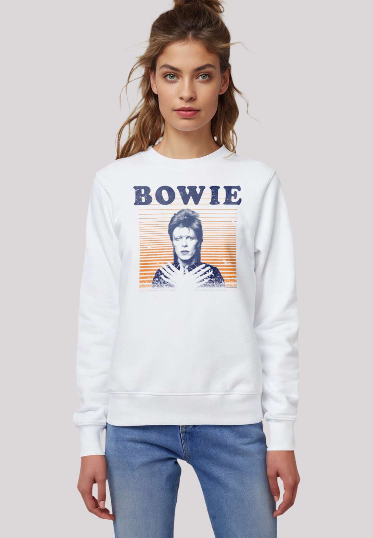 Кофта DAVID BOWIE ORANGE STRIPES