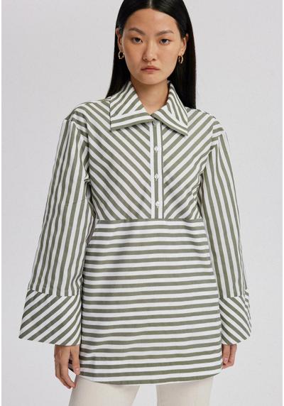 Туника ASYMMETRIC STRIPED WITH DETAIL