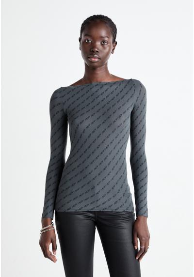 Кофта SHEER BOATNECK LONGSLEEVE