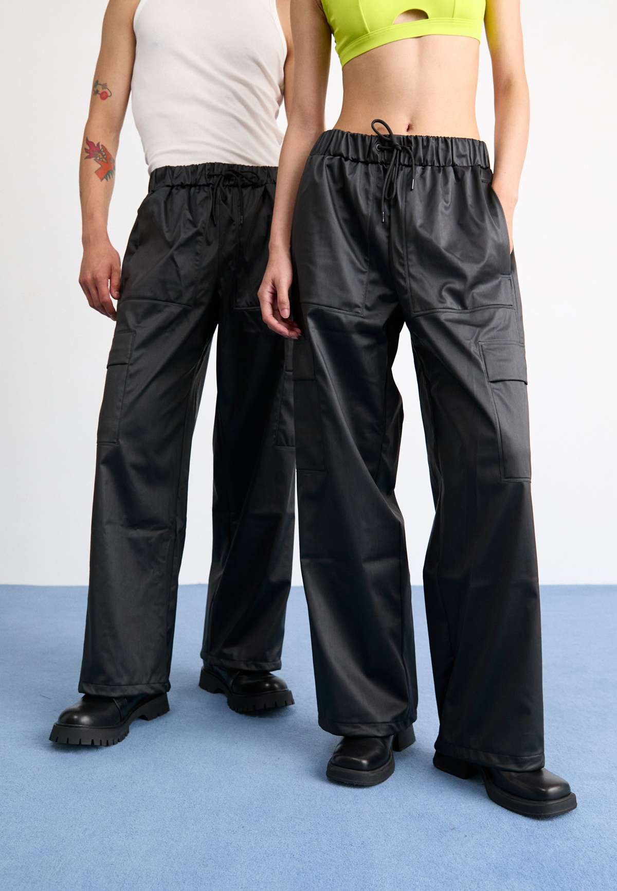 Брюки-карго RAIN PANTS WIDE UNISEX