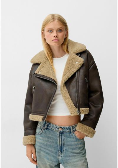 Куртка из искусственной кожи SHEARLING